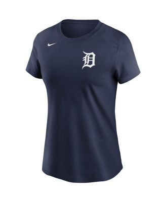 Women's Miguel Cabrera Navy Detroit Tigers Name & Number T-Shirt