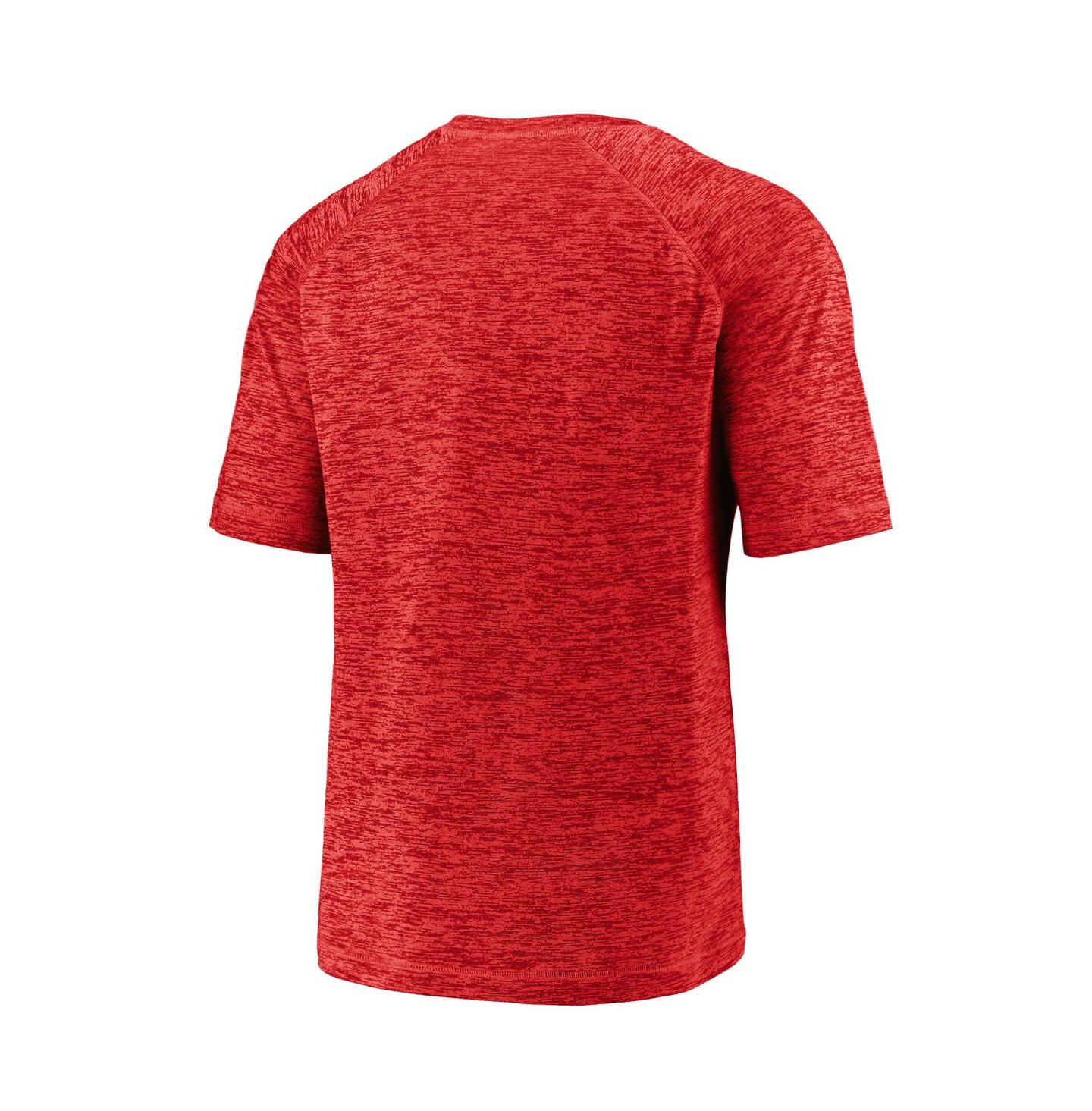 Мужская футболка Fanatics Red Philadelphia Phillies Line Up Primary Threat Striated — фото 3