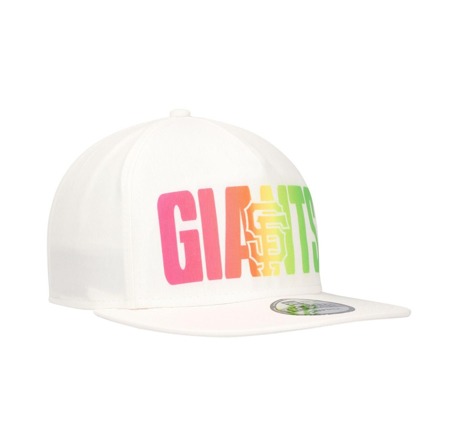Men's White San Francisco Giants Spring Spectrum Golfer Snapback Hat
