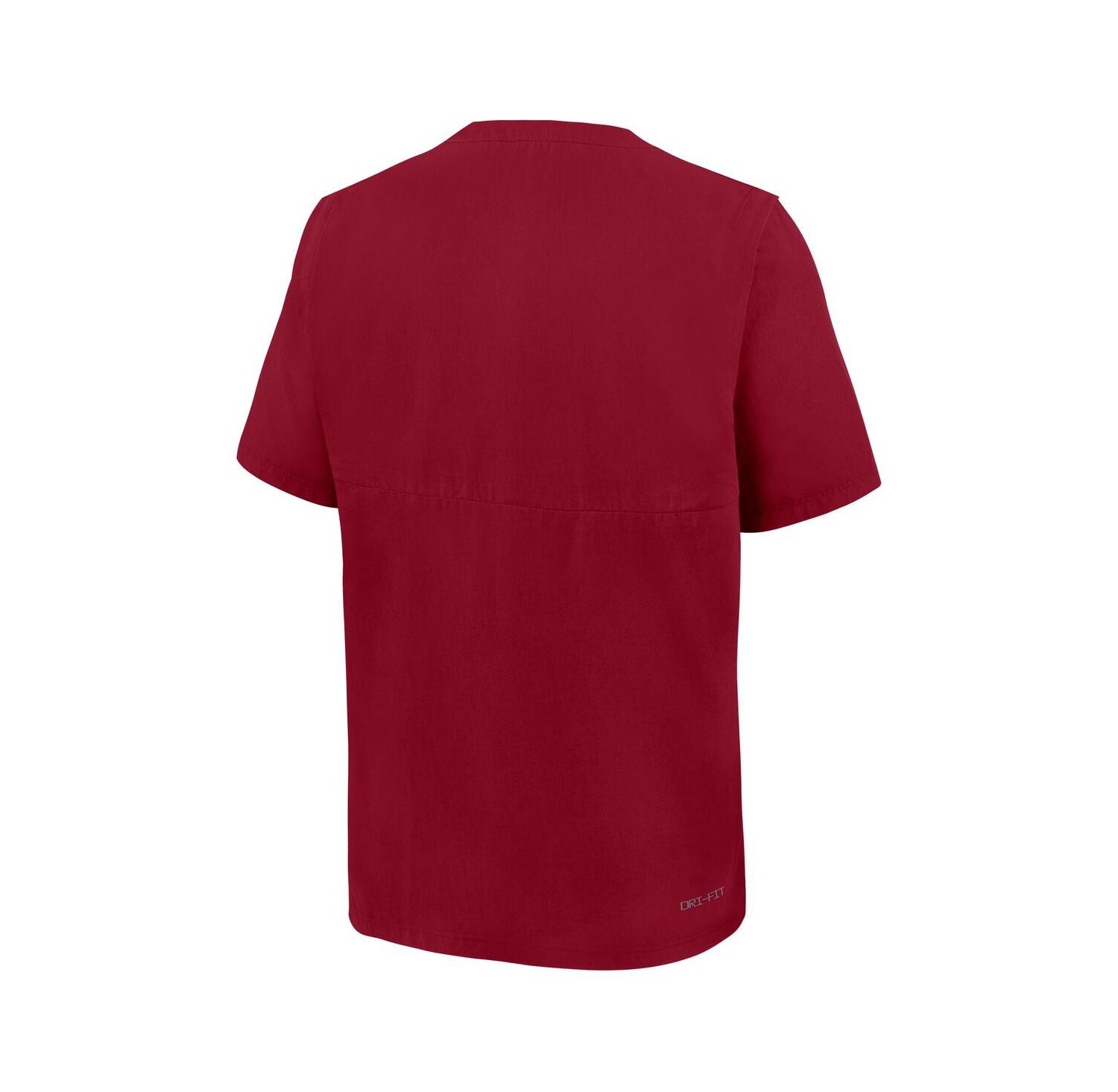 Men's Cardinal Arkansas Razorbacks Dri-FIT Quarter-Zip Windshirt