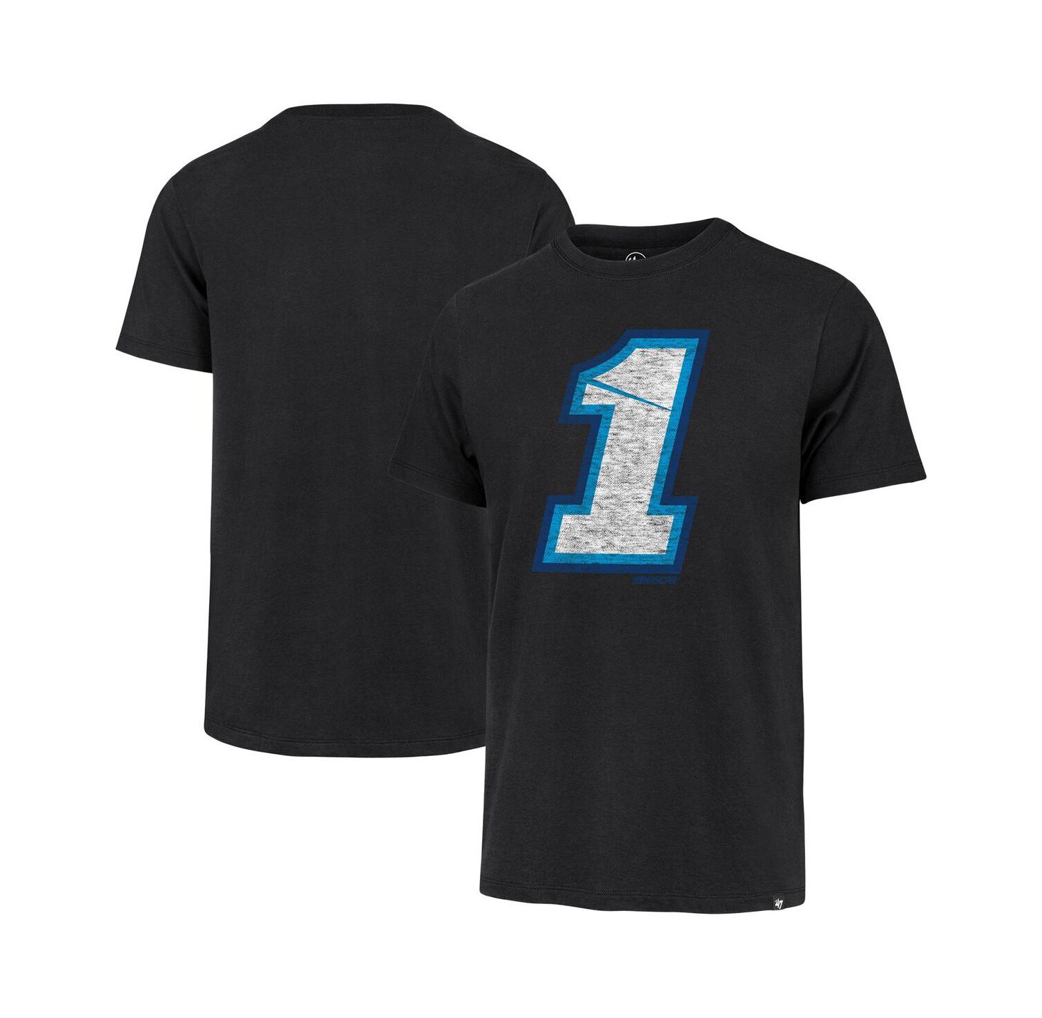 Men's Black Ross Chastain Franklin Distressed T-Shirt