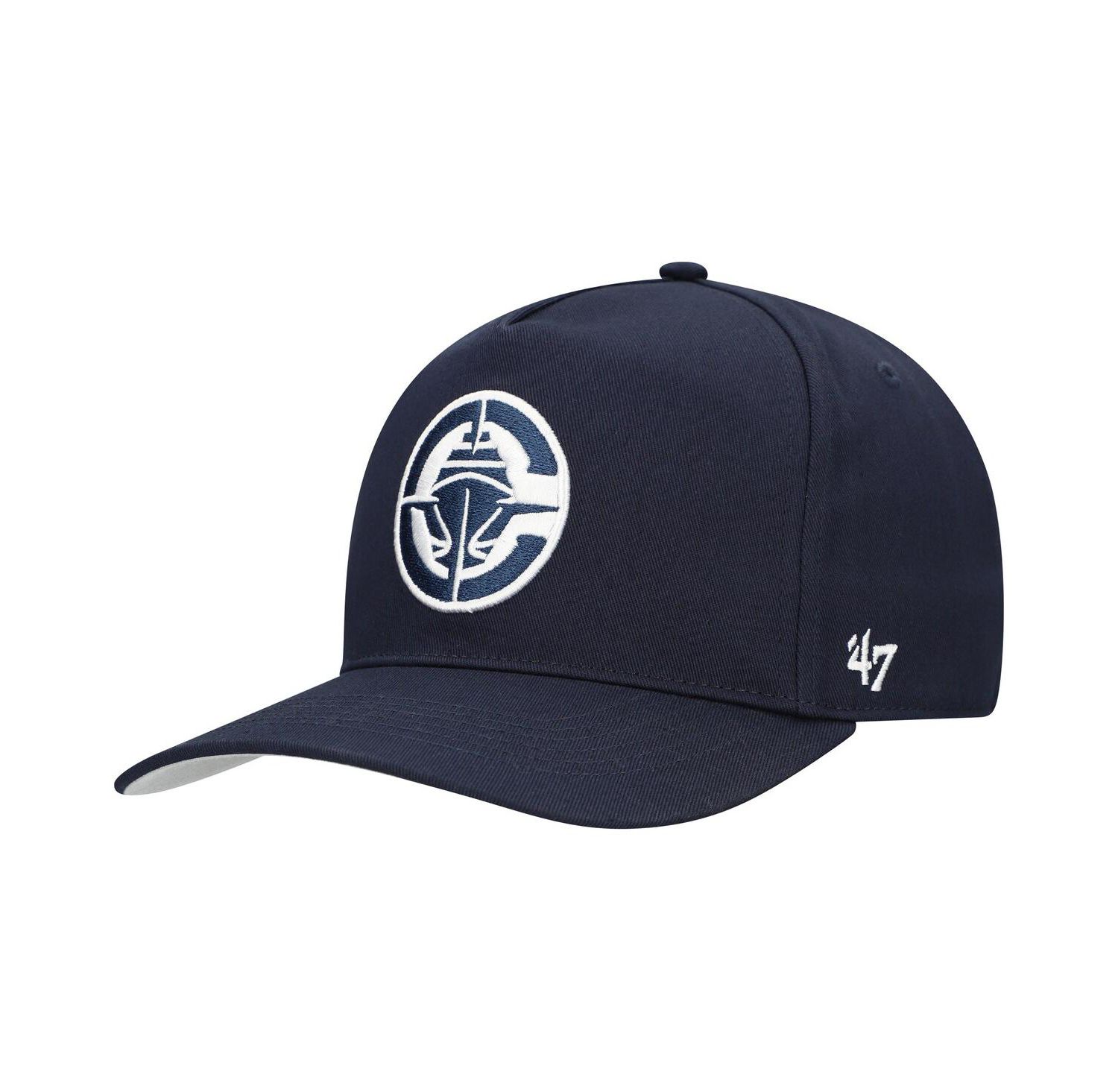 Men's Navy LA Clippers Core Logo Hitch Adjustable Hat