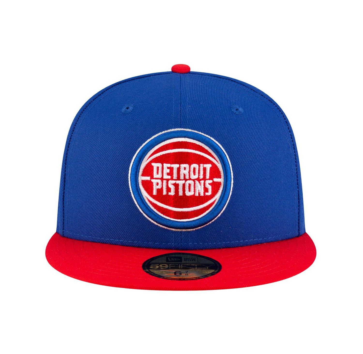 Men's Blue Detroit Pistons Two-Tone 59FIFTY Fitted Hat