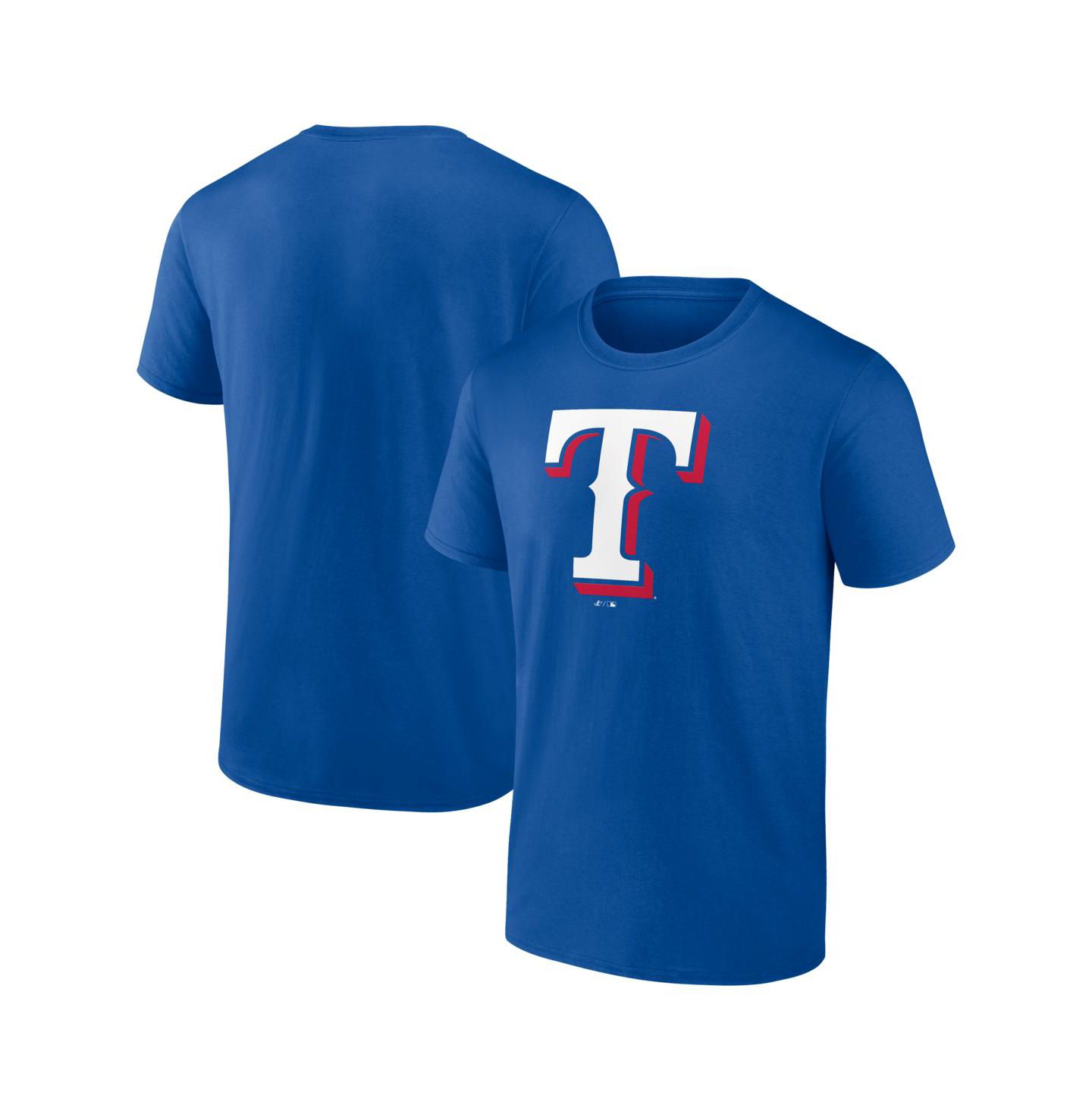 Мужская футболка Logo Athletic Royal Texas Rangers Logo — фото 1