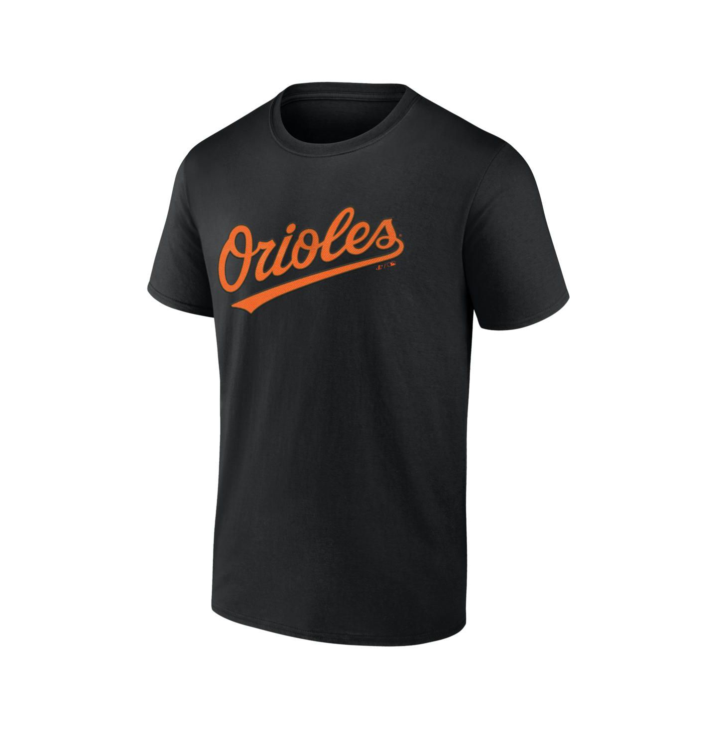 Мужская футболка Logo Athletic Black Baltimore Orioles Wordmark — фото 2