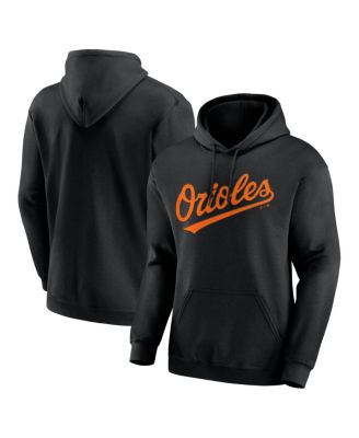 Men's Black Baltimore Orioles Wordmark Hoodie