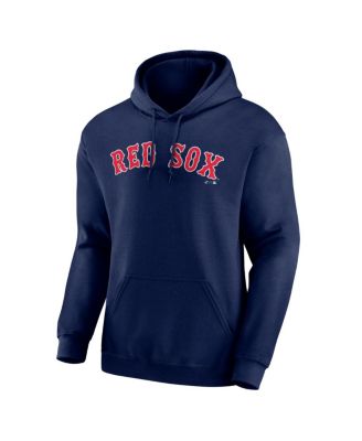 Men's Navy Boston Red Sox Wordmark Hoodie