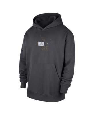 Men's Jordan Anthracite Los Angeles Lakers Statement Jumpman Flight Premiere Hoodie