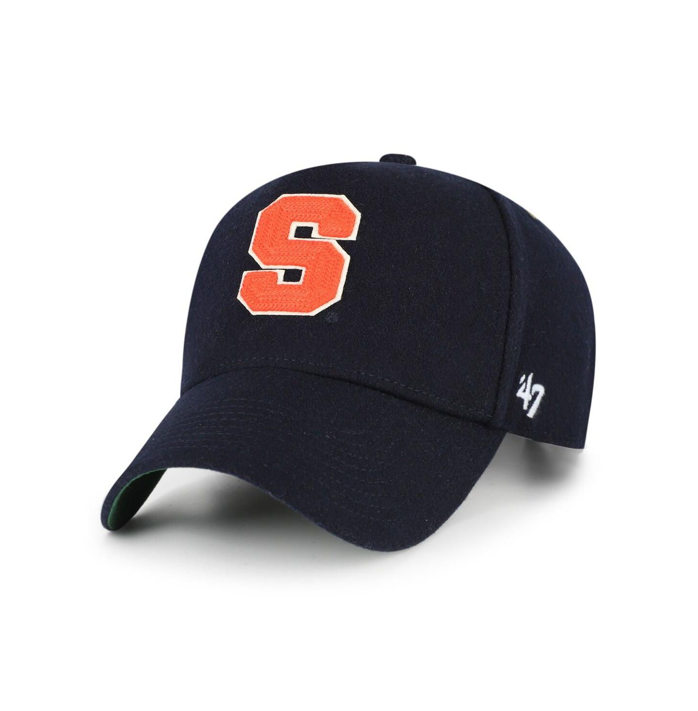 Кепка '47 Brand Navy Syracuse Orange Collections Golden Age Offside DT Adjustable Hat — фото 1