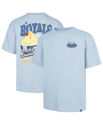 Men's Light Blue Kansas City Royals Ice Cream Parlor Foundation T-Shirt
