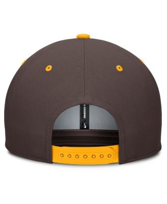 Men's Brown/Gold San Diego Padres Cooperstown Collection Pro Dri-FIT Snapback Hat