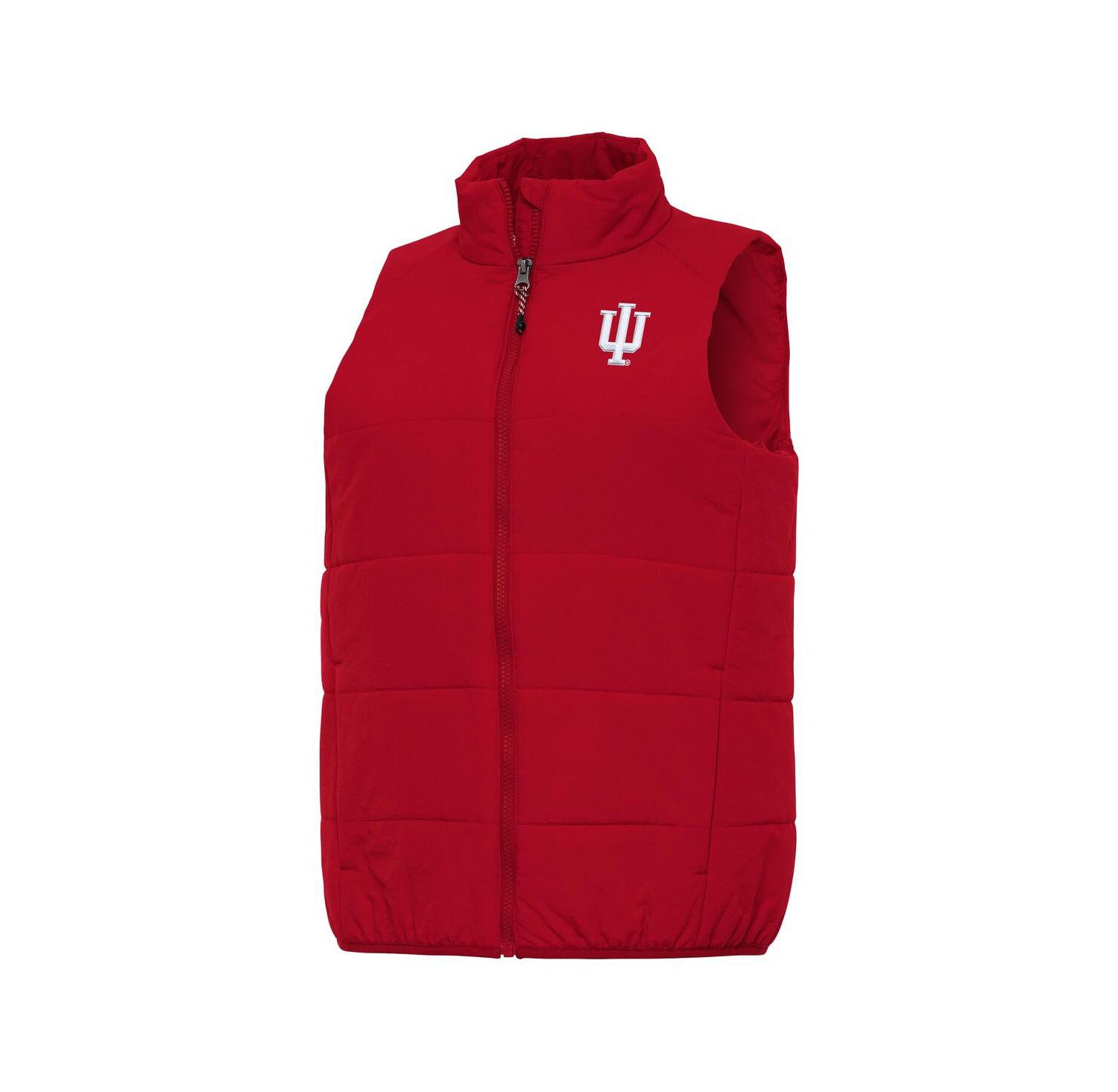 Women's Crimson Indiana Hoosiers Experience Full-Zip Vest