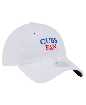Women's White Chicago Cubs Team Fan 9TWENTY Adjustable Hat