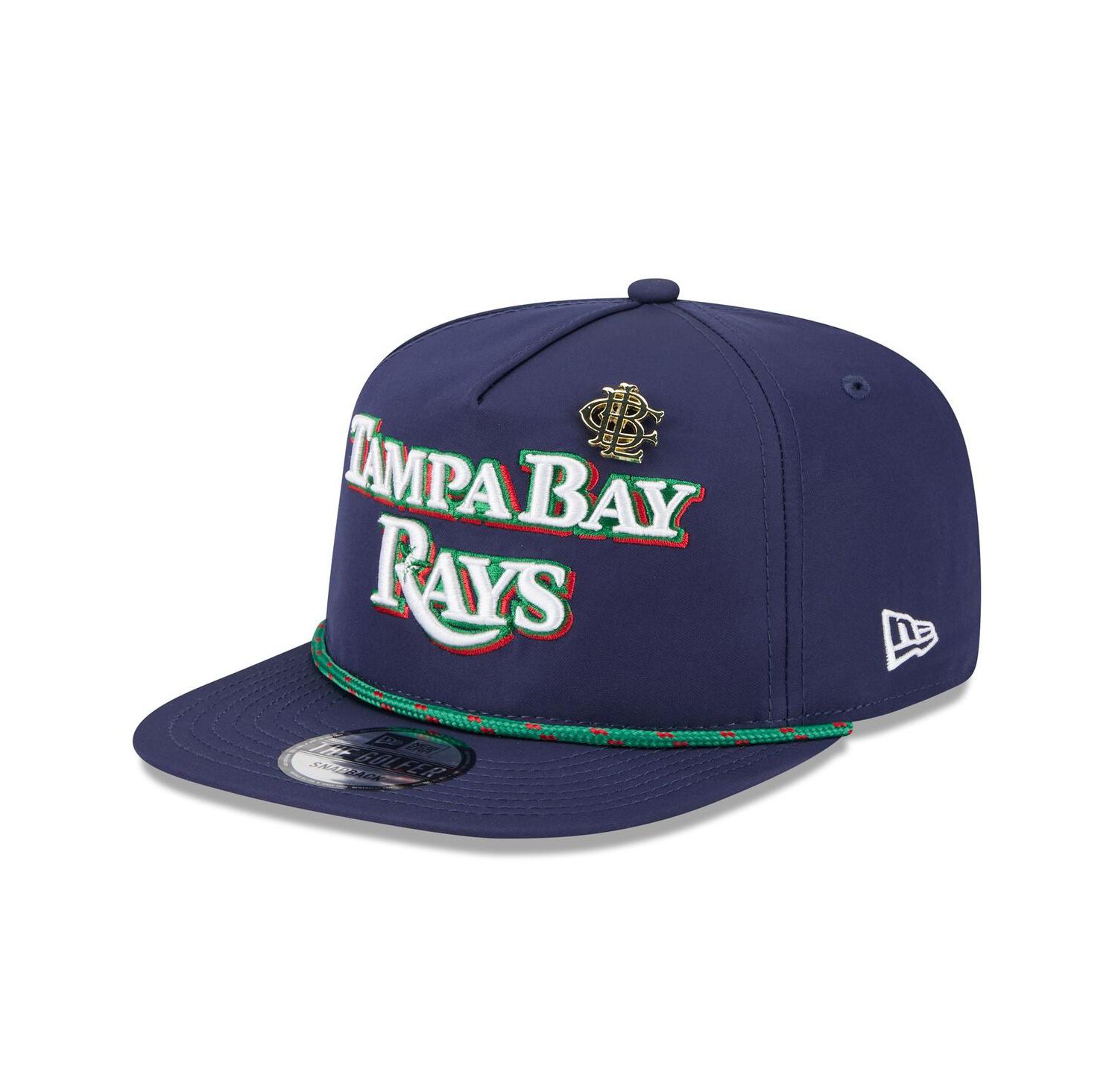 Men's Navy Tampa Bay Rays 2025 Big League Chew Golfer Snapback Hat