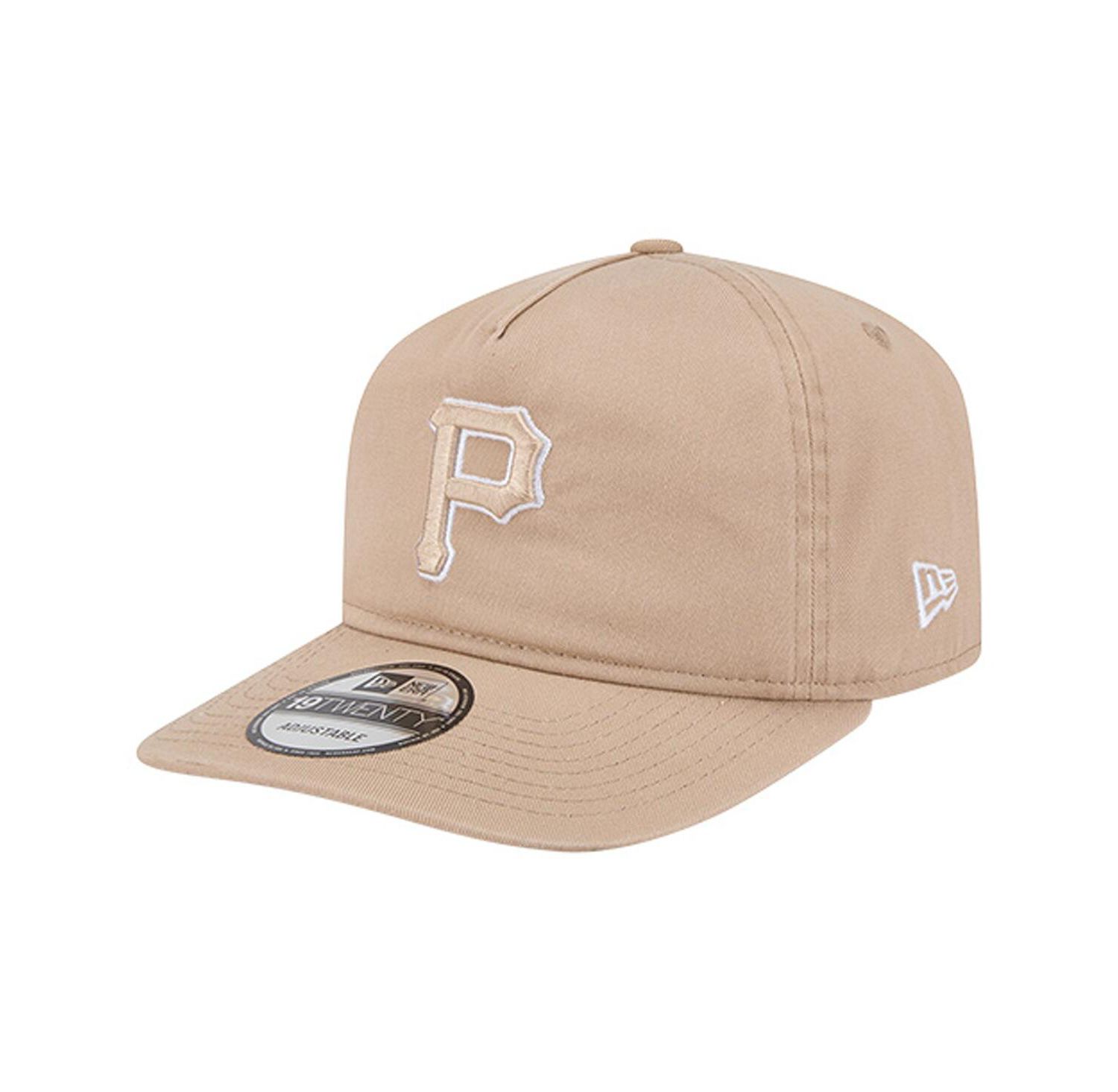Men's Light Beige Pittsburgh Pirates Cam 19TWENTY Adjustable Hat