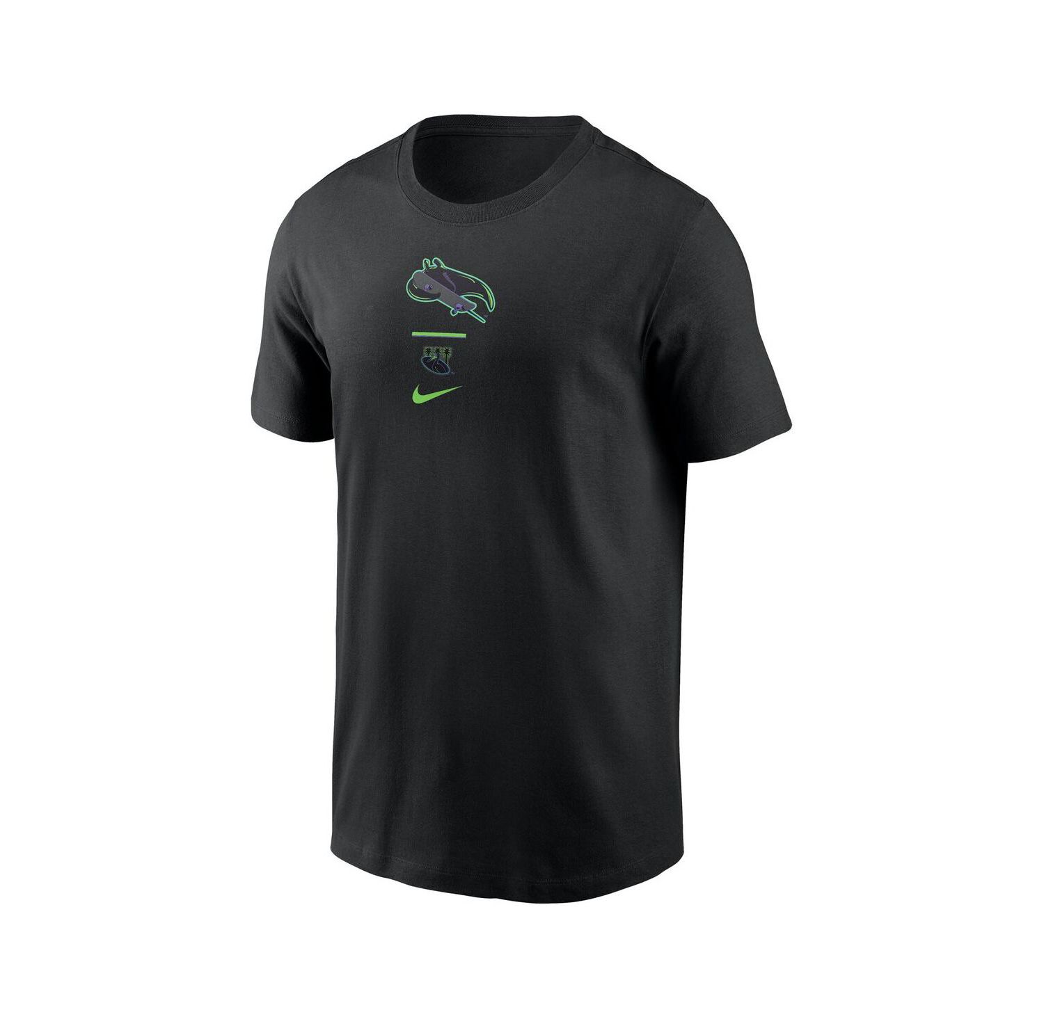 Men's Black Tampa Bay Rays City Connect 2-Hit T-Shirt