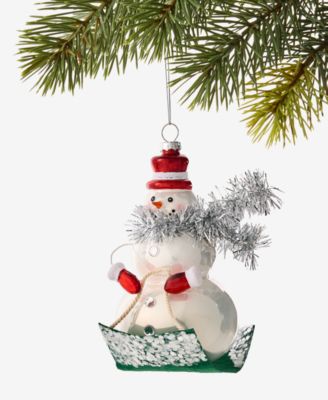 Christmas Cheer Snowman Ornament