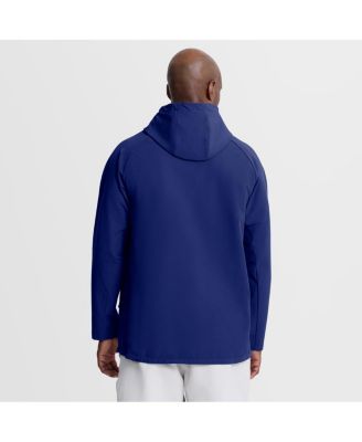 Men's Royal Los Angeles Dodgers Authentic Collection Raglan Therma-FIT Full-Zip Hooded Jacket