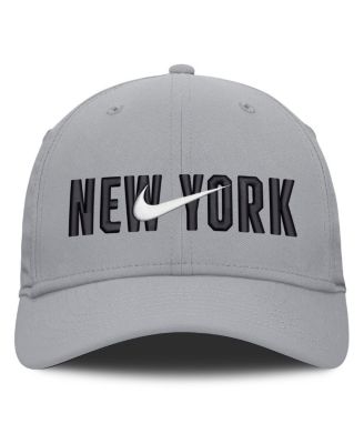 Men's Gray New York Yankees Primetime Dri-FIT Rise Bozz Flex Hat