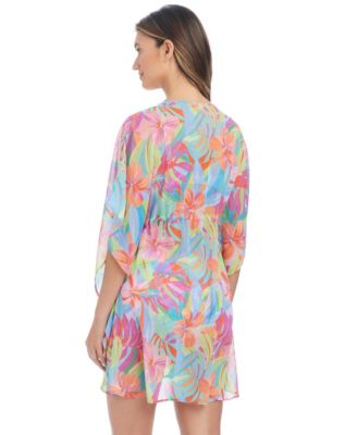 Women's Bellissimo Printed Cover-Up Swim Caftan