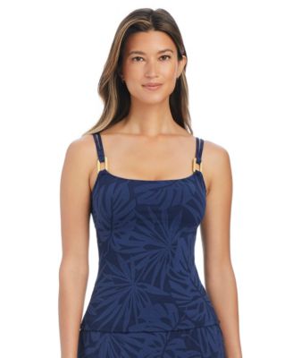 Women's Square Neck Swim Tankini Top