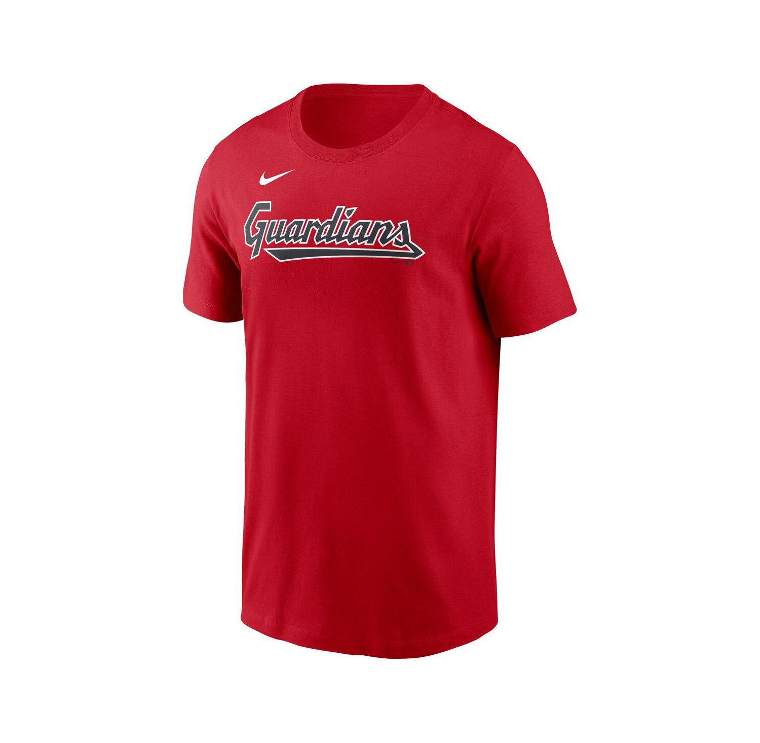Men's Steven Kwan Red Cleveland Guardians Name & Number T-Shirt