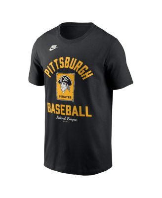 Men's Black Pittsburgh Pirates Cooperstown Collection T-Shirt