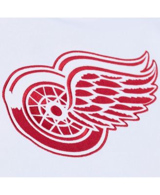 Men's White Detroit Red Wings Arctic Fleece Hoodie