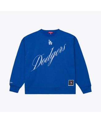 Women's Royal Los Angeles Dodgers Script Sweatshirt
