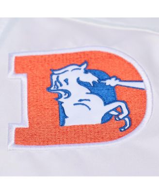 Men's Royal Denver Broncos Head Coach Lightweight Full-Snap Satin Jacket