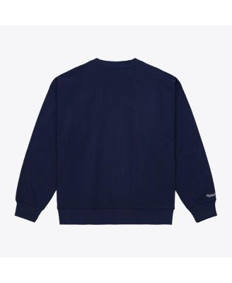 Women's Navy New York Yankees Script Sweatshirt