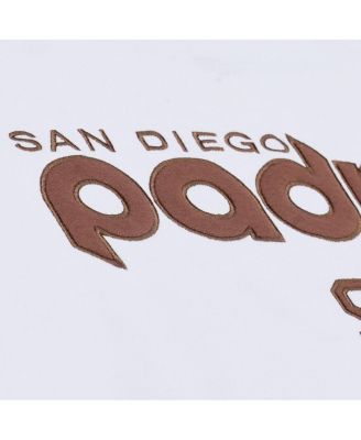 Men's White San Diego Padres Arctic Fleece Sweatshirt