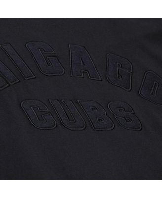 Men's Black Chicago Cubs Cooperstown Collection Phantom T-Shirt