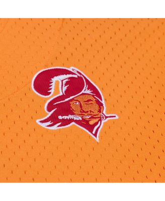 Men's Orange Tampa Bay Buccaneers Head Coach Mesh Full-Button Fashion Jersey