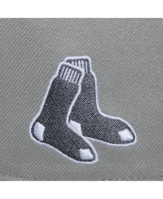 Men's Gray Boston Red Sox Thunderstorm Head Coach Pro-Crown Adjustable Hat