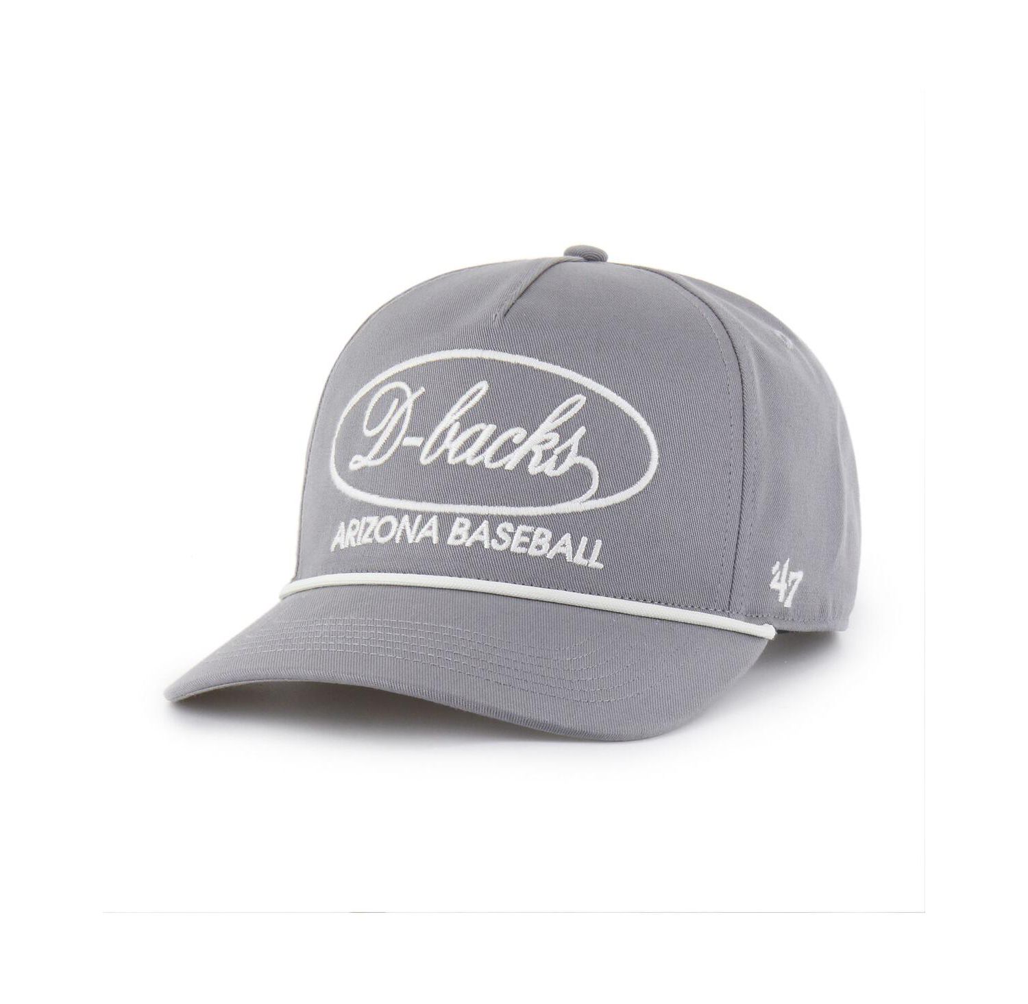 Men's Gray Arizona Diamondbacks Foundational Hitch Adjustable Hat