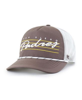 Men's Brown San Diego Padres Brrr Downburst Mesh Hitch Adjustable Hat