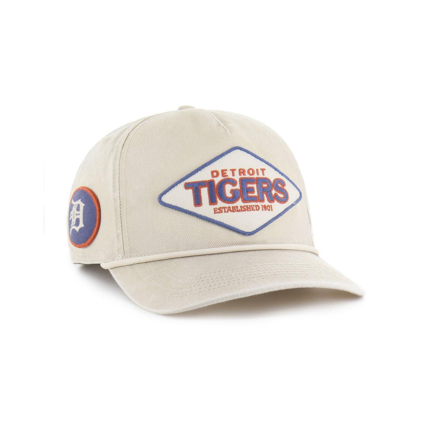 Men's Khaki Detroit Tigers Cairn Hitch Adjustable Hat