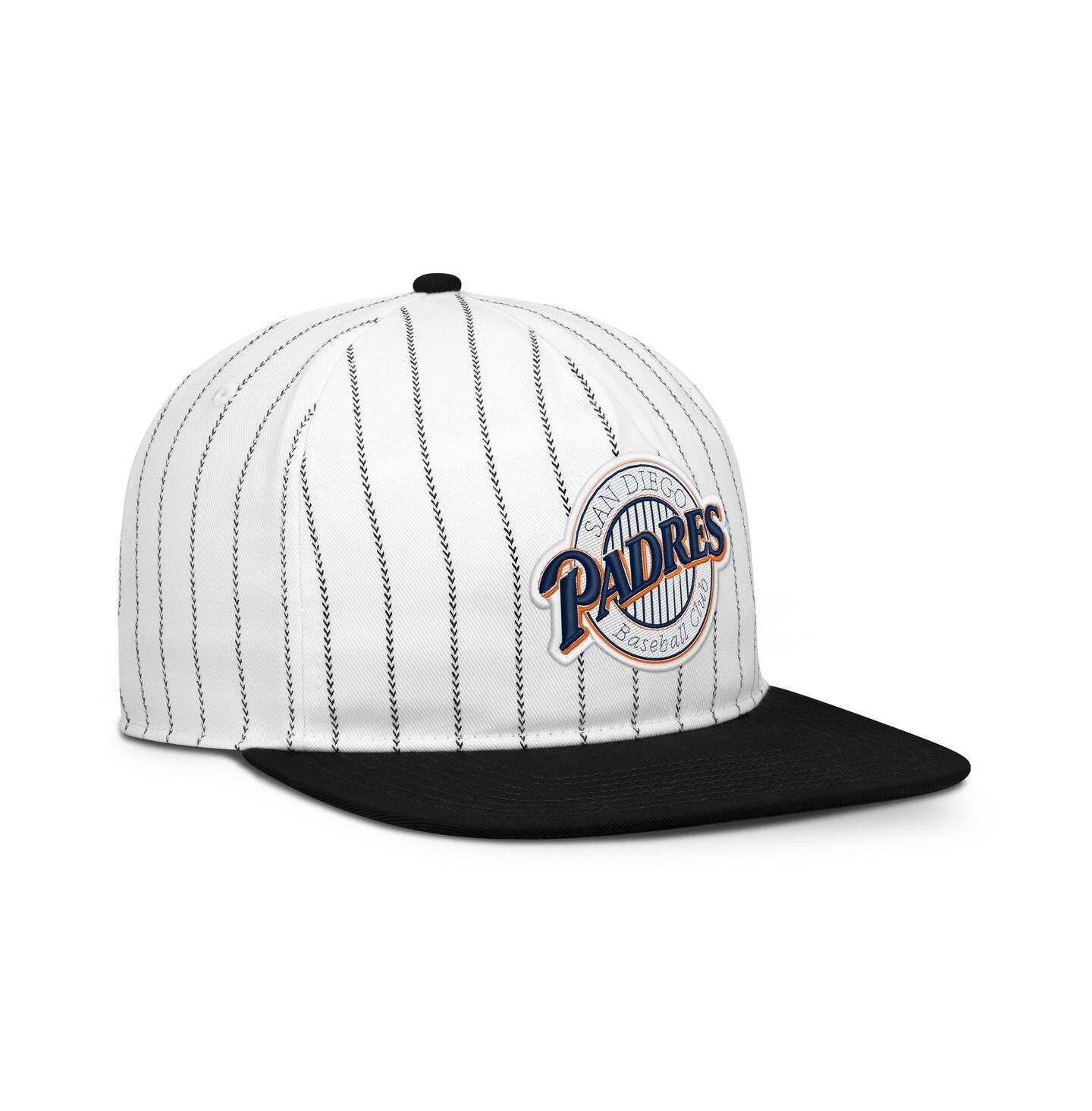 Мужская кепка Nike White/Black San Diego Padres Cooperstown Collection Pro Adjustable Hat — фото 3