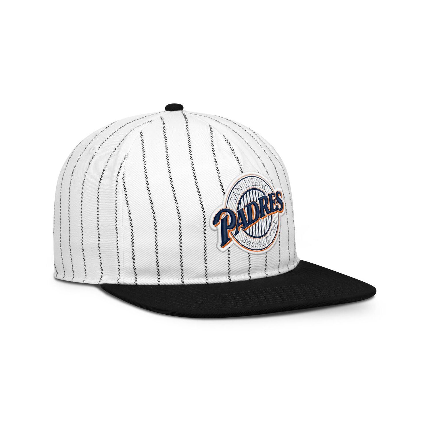 Men's White/Black San Diego Padres Cooperstown Collection Pro Adjustable Hat