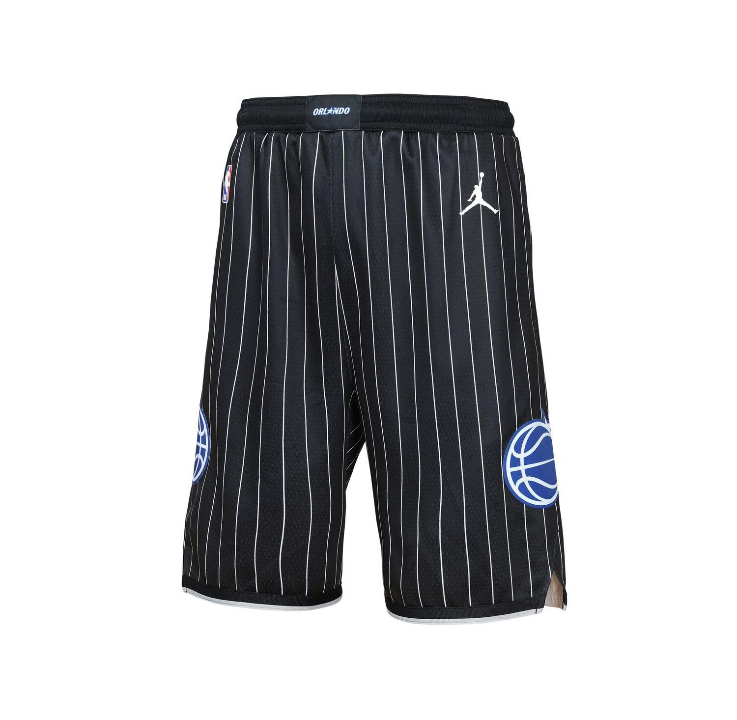 Big Boys and Girls Black Orlando Magic Authentic Statement Edition Swingman Shorts