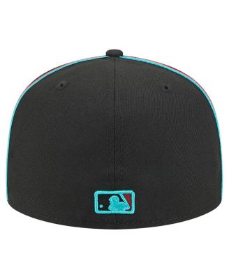 Men's Black Arizona Diamondbacks Soutache 59FIFTY Fitted Hat