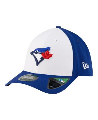 Men's White/Royal Toronto Blue Jays Player Replica 39THIRTY M-Crown Flex Hat