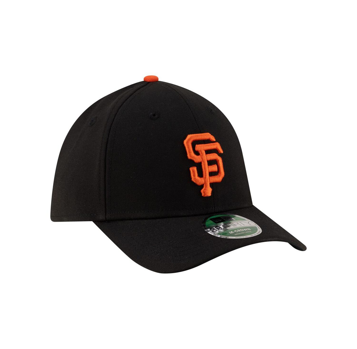 Men's Black San Francisco Giants Player Replica 39THIRTY M-Crown Flex Hat