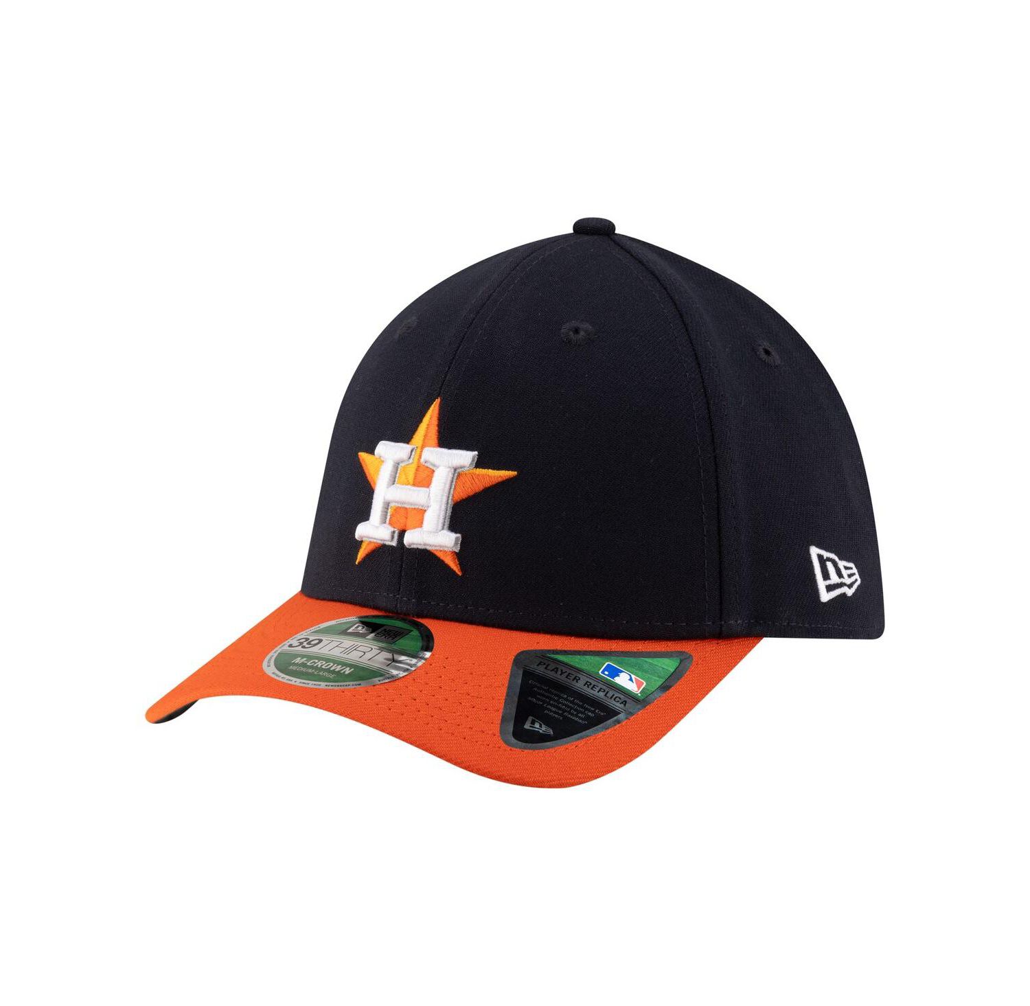 Men's Navy Houston Astros Player Replica 39THIRTY M-Crown Flex Hat