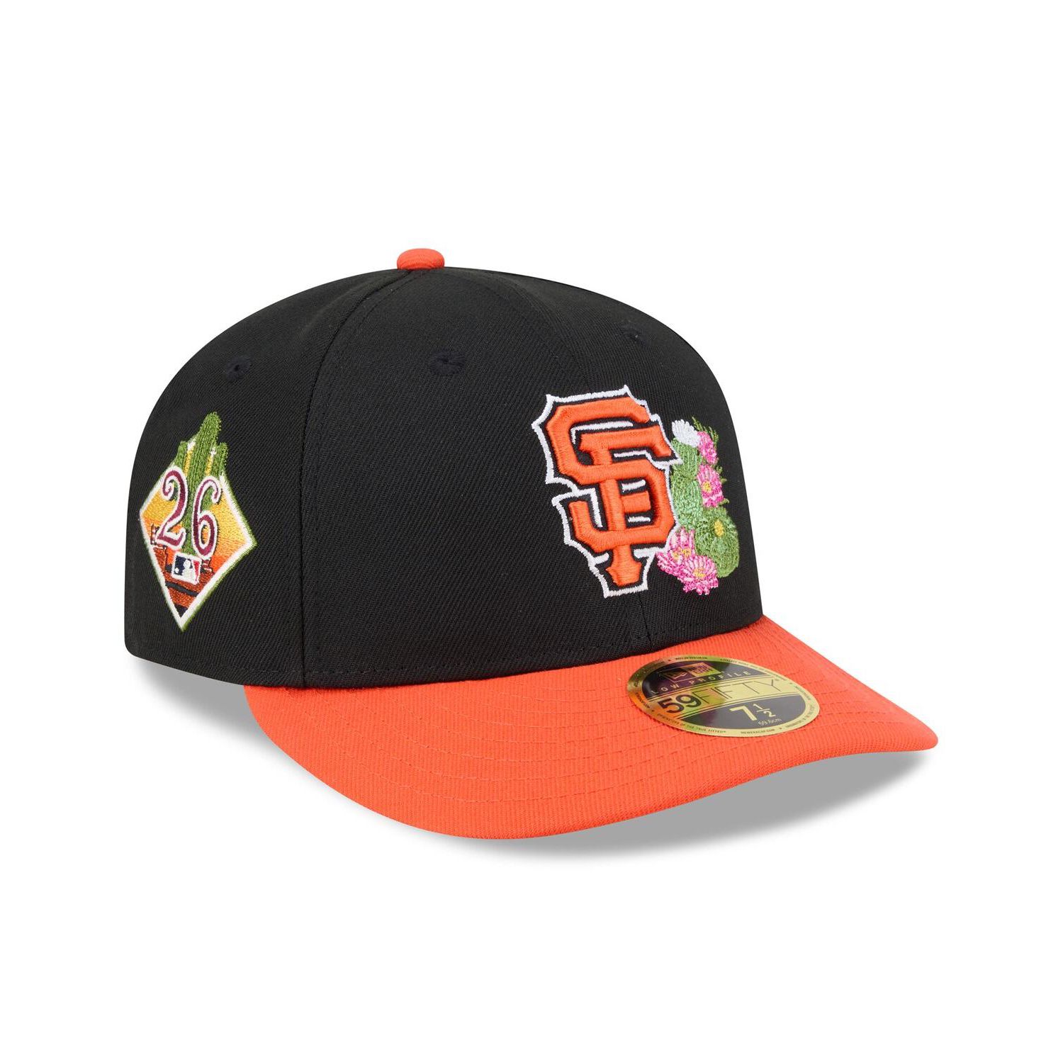 Men's Black/Orange San Francisco Giants 2026 Spring Training Low Profile 59FIFTY Fitted Hat