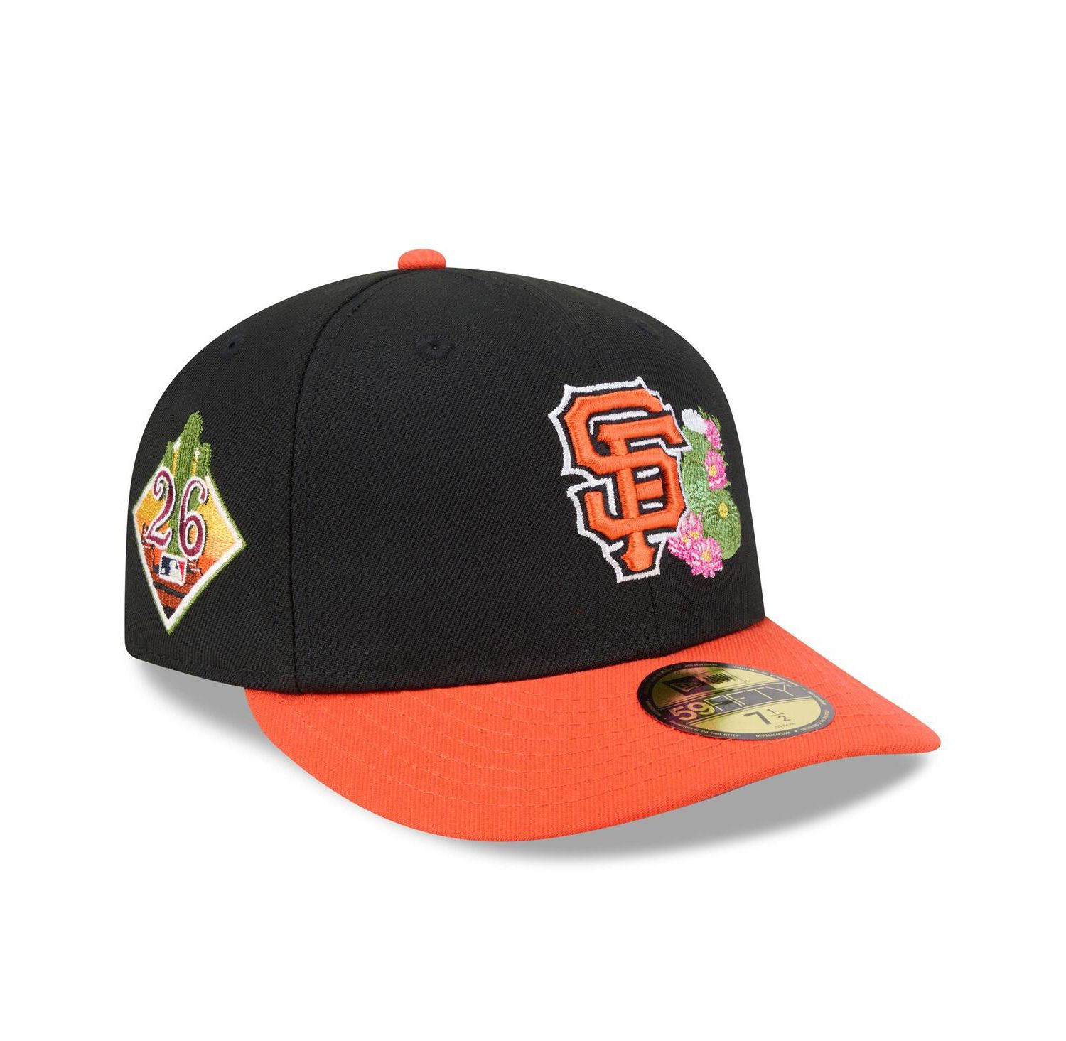 Men's Black/Orange San Francisco Giants 2026 Spring Training 59FIFTY Fitted Hat