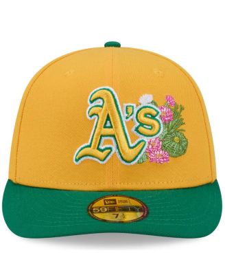 Men's Gold/Green Athletics 2026 Spring Training 59FIFTY Fitted Hat