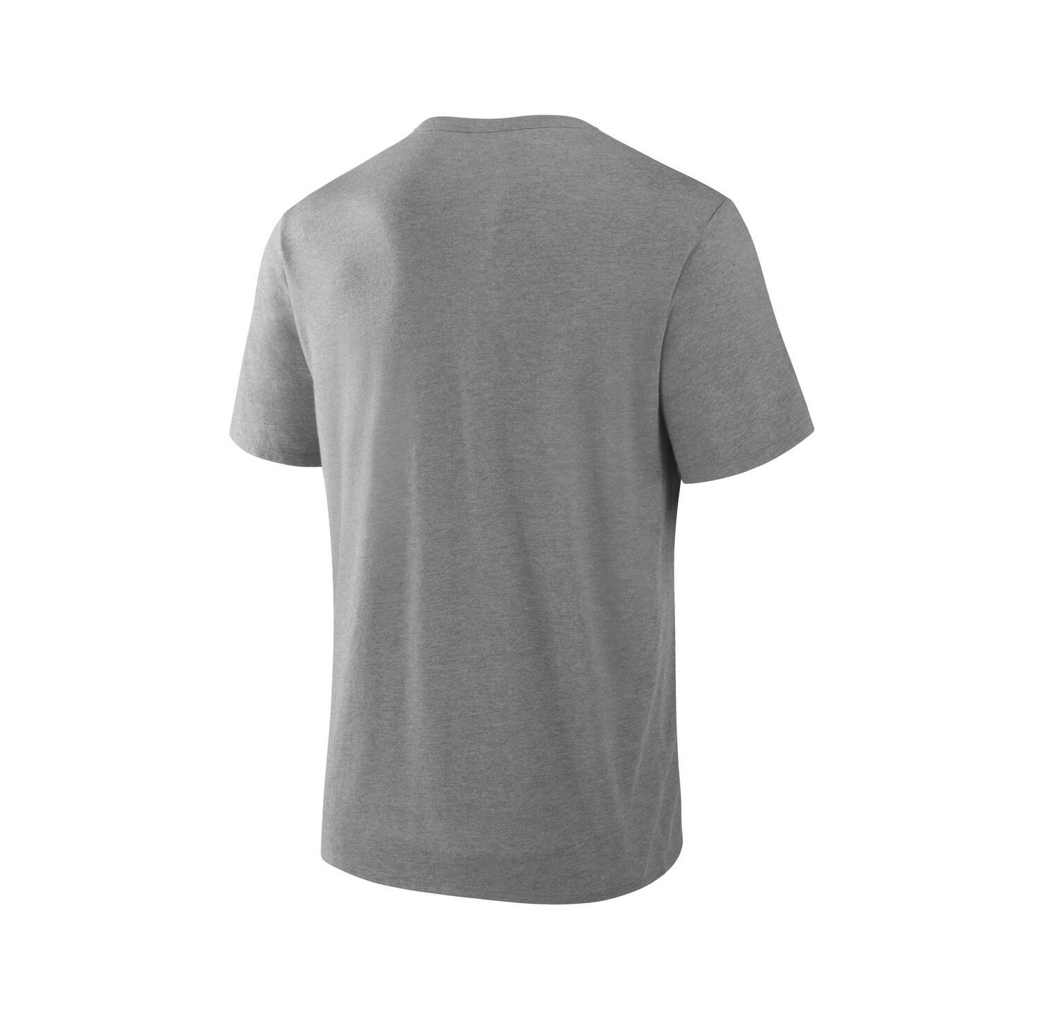 Men's Heather Gray San Diego Padres Nostalgia Tri-Blend T-Shirt