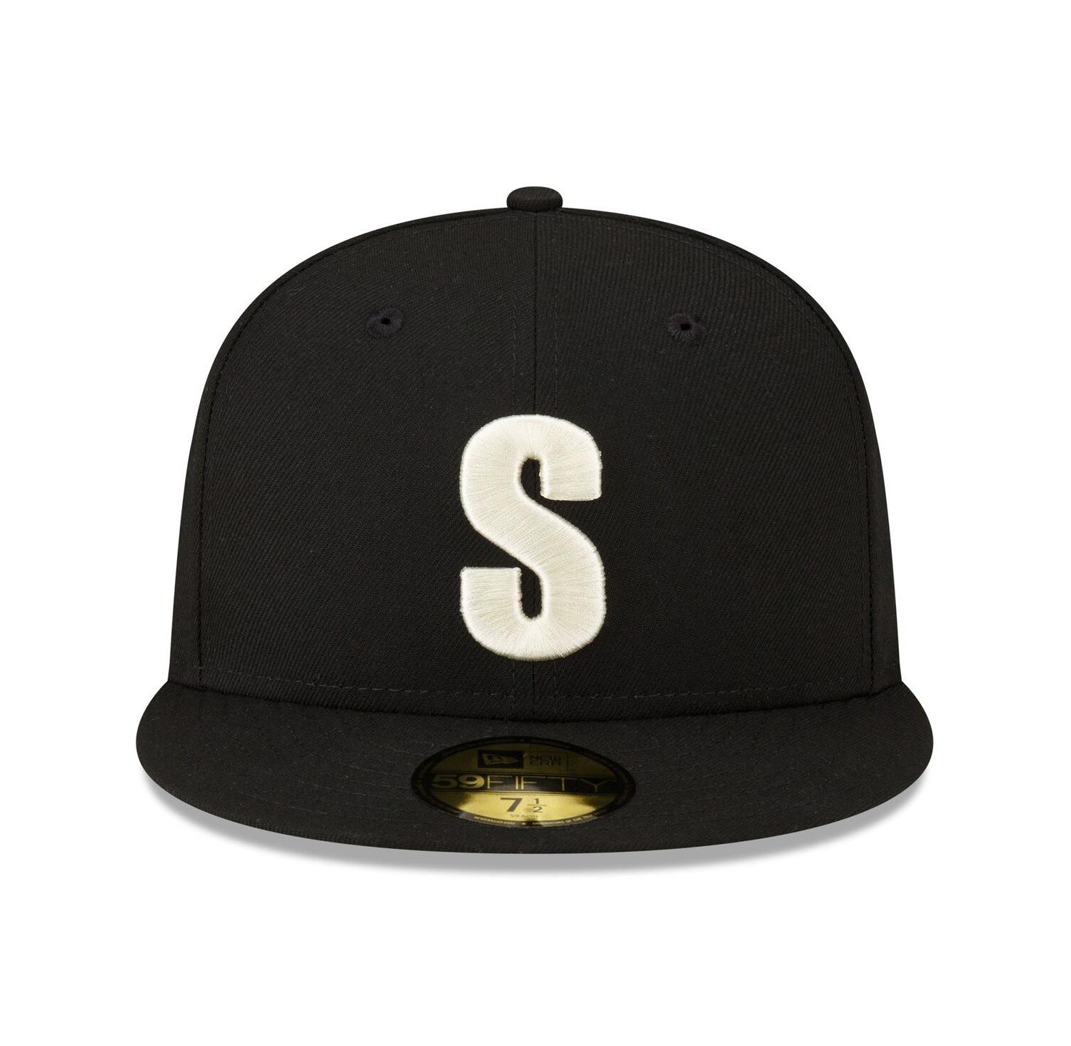 Men's Black Seattle Mariners Authentic Collection 59FIFTY Fitted Hat